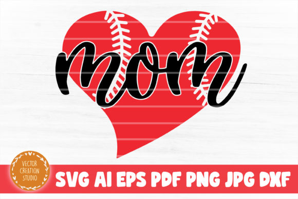 Download Baseball Mom Heart Svg - Premium Resources