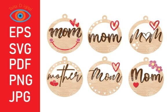 Download Mom Ornament Digital File Mother's Day - Premium Resources