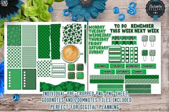 Download Clovers Galore Digital Stickers - Stickers Collection