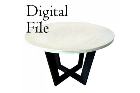 Download Miniature Dollhouse Table Digital File - Digital file Collection