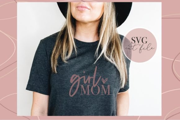 Download Girl Mom Heart SVG - Mom heart svg Collection