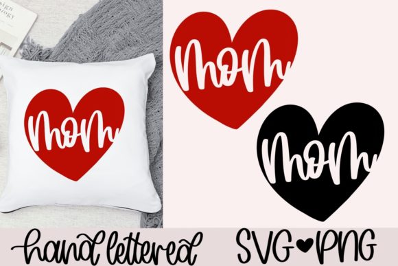 Download Mom Heart SVG - Premium Bundle